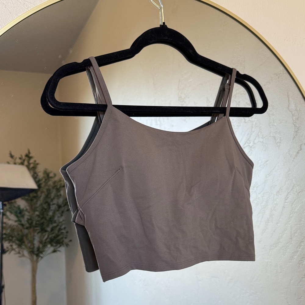 Colorfulkoala Brown Sports Bra